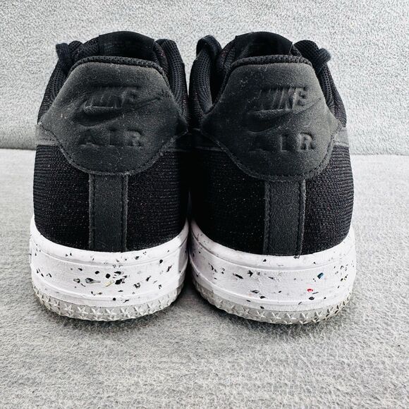 NIKE AIR FORCE 1 - DC4831-003  Men's Black Crater Flyknit  Sneakers Size 13 B15 - Picture 5 of 13